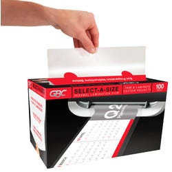 GBC Select-A-Size Laminating Roll, 9 Inches x 100 Feet, Clear, Item Number 2027477