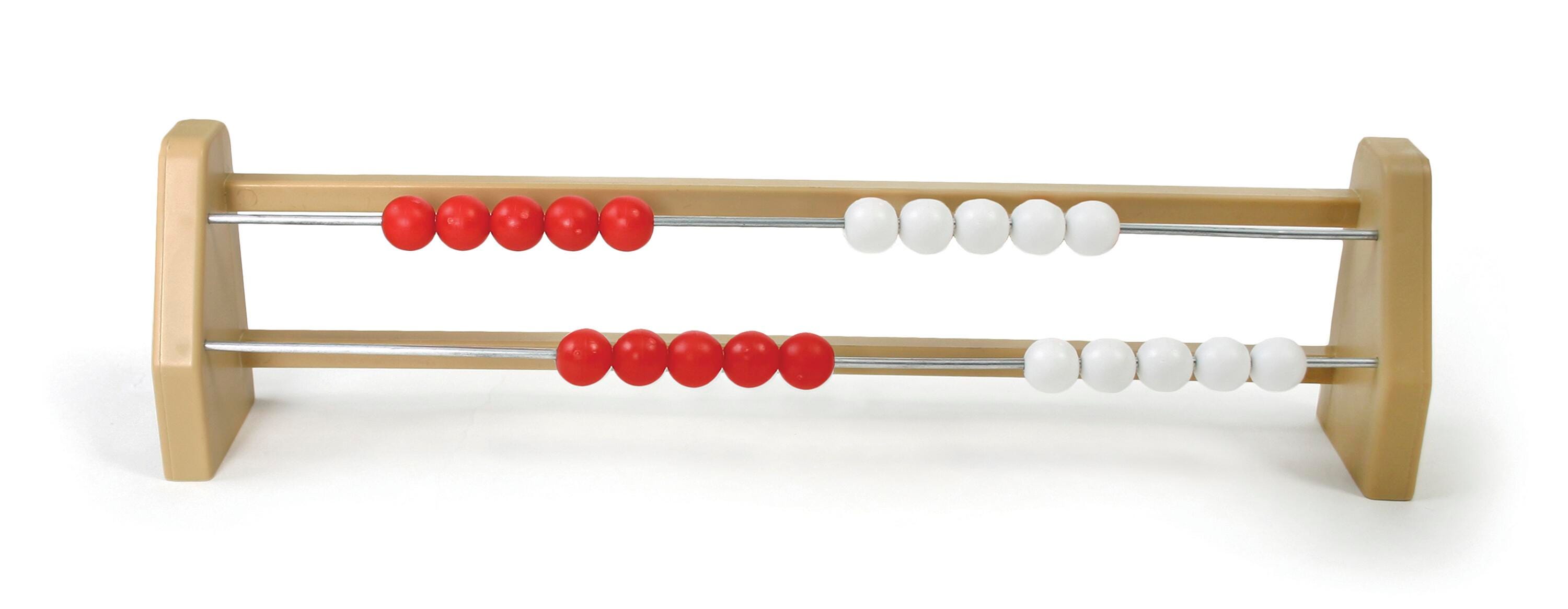 Image for SI Manufacturing Rekenrek Student Plastic, 2 Bars from School Specialty