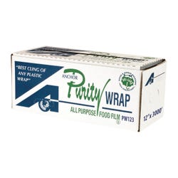 School Specialty Multi-Purpose Wrap, 12 Inches x 1000 Feet, Plastic, Clear, Item Number 2088088