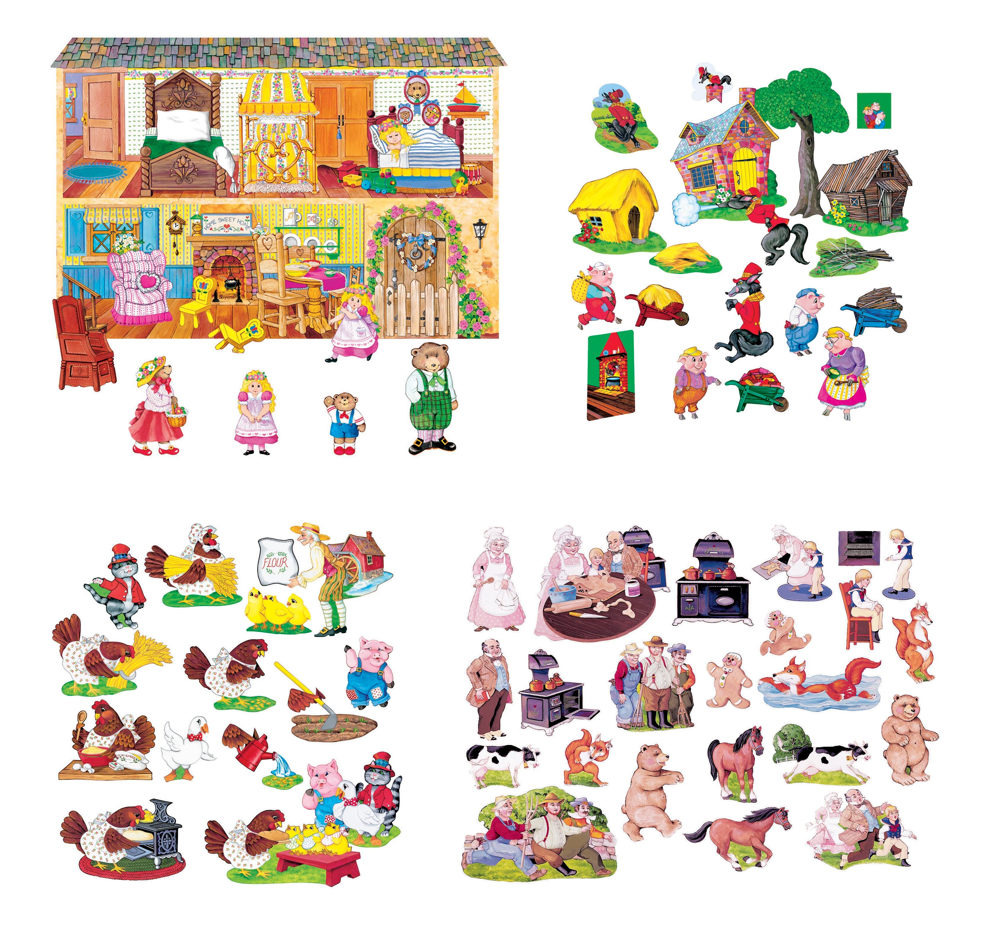 Storytelling, Felt Board Stories, Childrens Books on CD, Storytelling Activities Supplies, Item Number 1512582