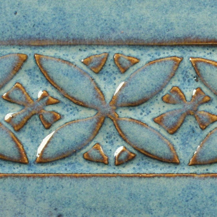 AMACO Potter's Choice Glaze, PC-20 Blue Rutile, Opaque, Pint