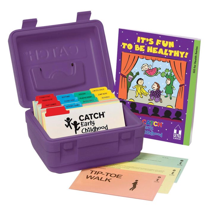 CATCH It's Fun To Be Healthy Teachers Manual, Hand Puppets and CEC Physical Activity Box