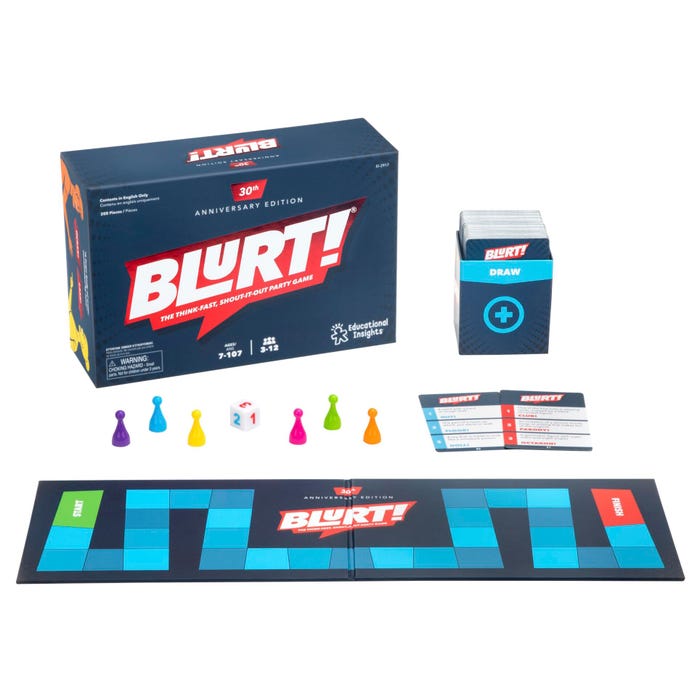 Educational Insights Blurt! Word Race Game