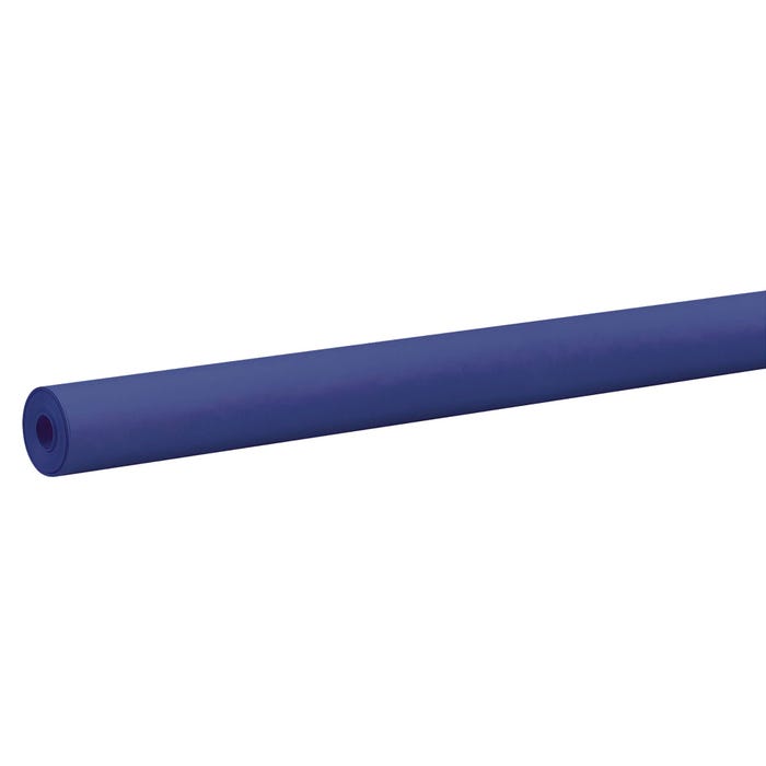 Rainbow Kraft Duo-Finish Kraft Paper Roll, 40 lb, 36 Inches x 100 Feet, Dark Blue