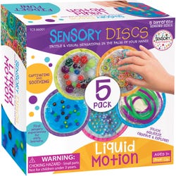 Teacher Created Resources Sensory Playtivity Sensory Discs, Liquid Motion