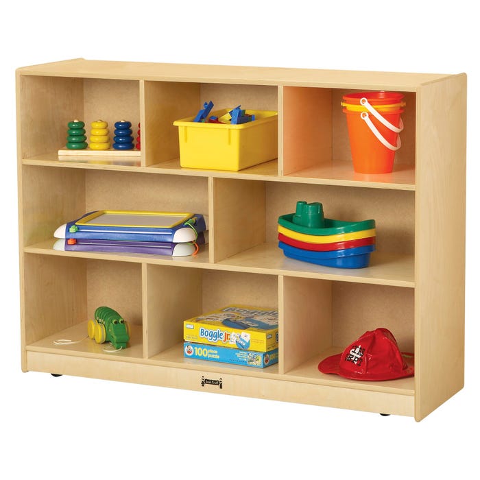 Jonti-Craft Super Sized Single Mobile Storage Unit, 48 x 18 x 35-1/2 Inches