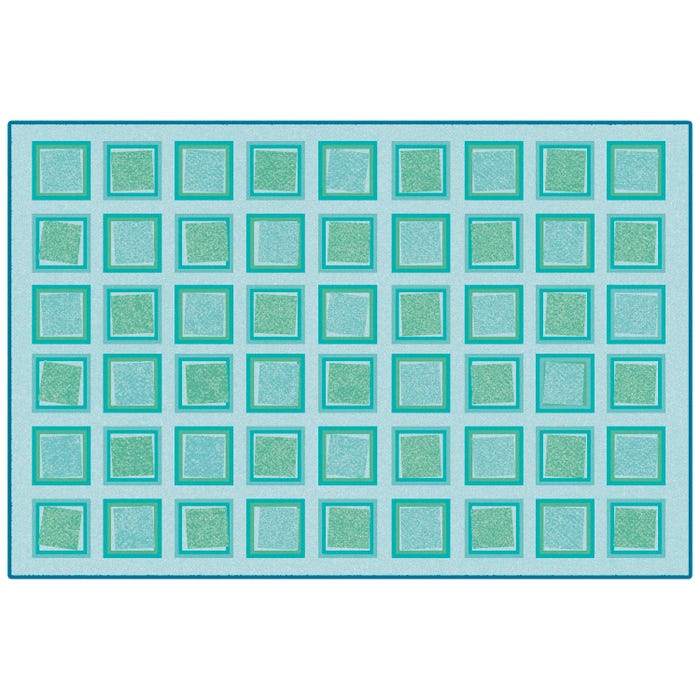 Carpets for Kids KIDSValue Plus Squared Decorative, Rectangle