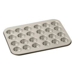 Cuisinart Chefs Classic Non-Stick Metal 24-Cup Mini-Muffin Pan, Champagne 2124969