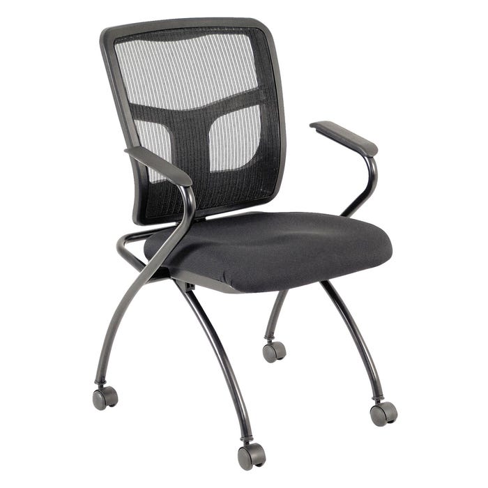 Classroom Select Guest Chair, 24-3/8 x 24 x 37 Inches, Black, Carton of 2
