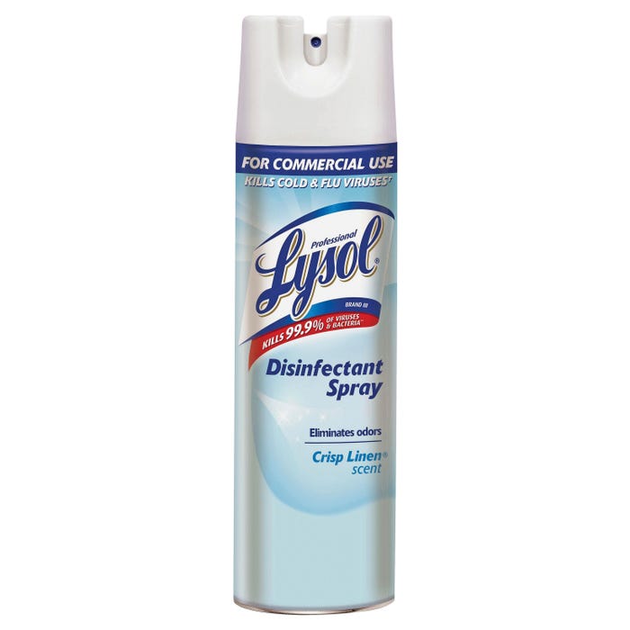Lysol Professional Disinfectant Spray, 19 Ounces, Crisp Linen Scent