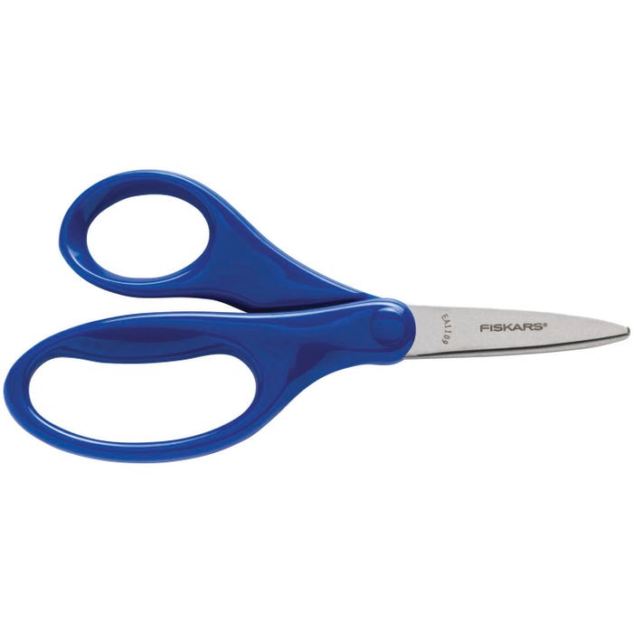 Fiskars Kids Scissors, Pointed Tip, 5 Inches, Assorted Colors