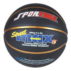 Image for Sportime Women's 28-1/2 Inch StreetMax Basketball, Black from School Specialty