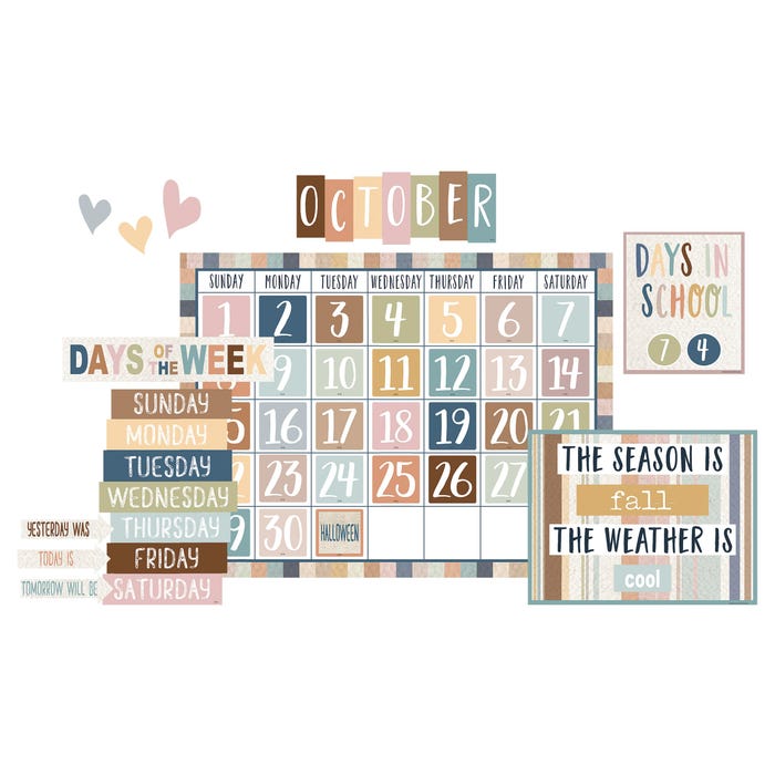 Teacher Created Resources Everyone is Welcome Calendar Bulletin Board