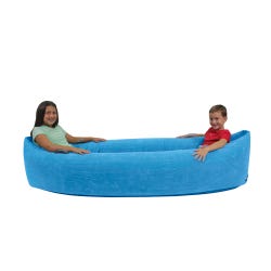 Abilitations Inflatable PeaPod XL, 80 Inches, Vinyl, Blue, Item Number 2100471