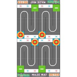 Geyer Instructional BrainStorm STEM Education Robotics Activity Mat: Maze, 80 x 44-3/4 Inches 2132278