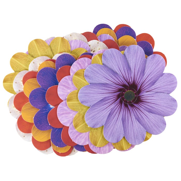 Roylco Take-Home Weaving Flowers, Pack of 16