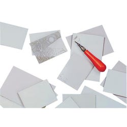 Speedball Unmounted Linoleum Remnant, Assorted Size, 5 lb, Item Number 2104673