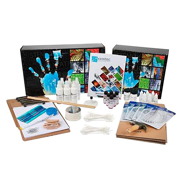 Kemtec Blood Spatter Investigation Kit with Chamber