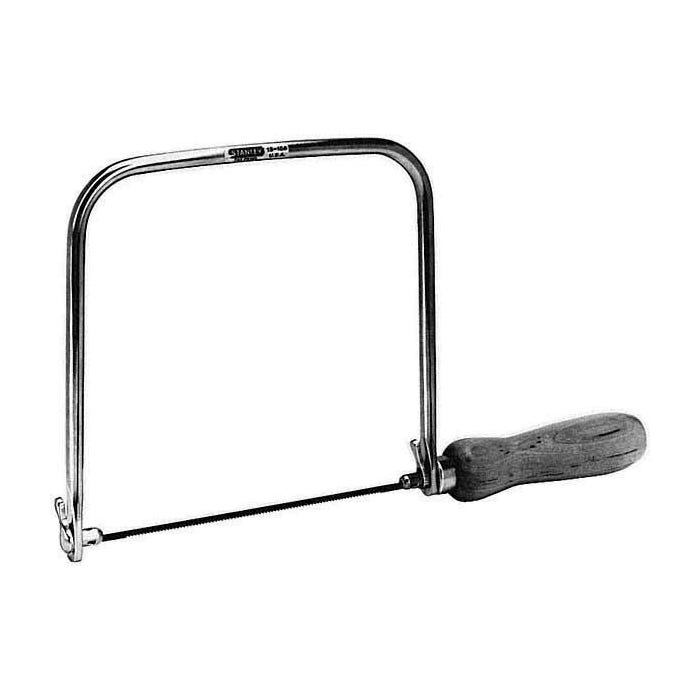 Woodworker's Stanley High Carbon Steel Coping Saw Blade, 15 tpi, Pack of 4