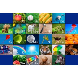 Childcraft Photo Fun Alphabet Carpet, 8 x 12 Feet, Rectangle