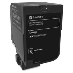 Lexmark Ink Toner Cartridge, 84C1HK0, Black