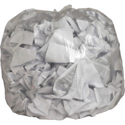Genuine Joe Low Density Can Liners, 45 Gallon, 0.60 mil, Clear, Pack of 250