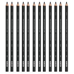 Prismacolor Premier Soft Core Colored Pencil, Black 935, Pack of 12