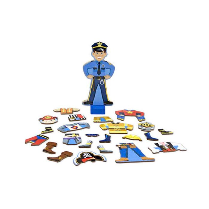 Melissa & Doug Joey Magnetic Dress Up Kit, 27 Pieces