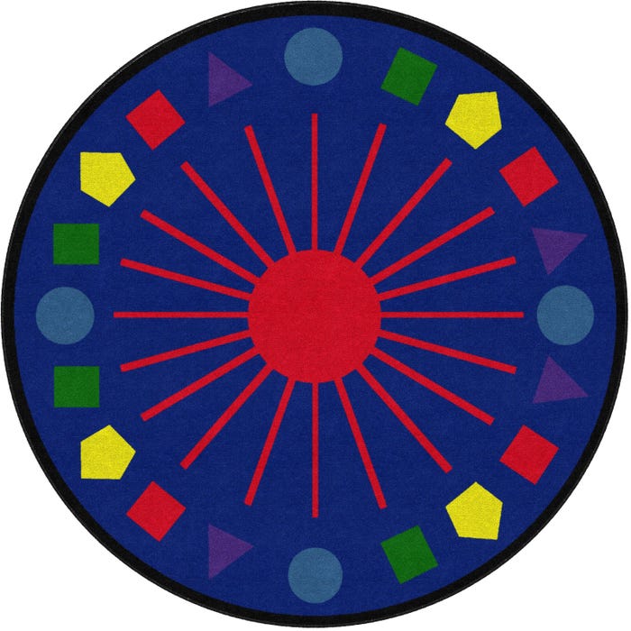 Flagship Carpets Shapes Galore Carpet, Round