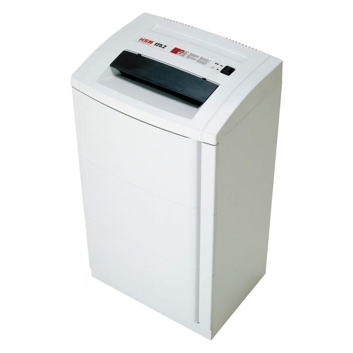 HSM of America High Security Cross-Cut Shredder, 7 Sheet Cap., 26 fpm, 64 dB, 14-3/4 x 10-1/4 x 22-1/4 Inches, White