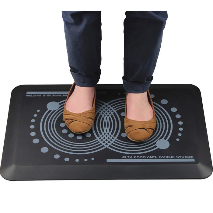 Floortex Anti-Fatigue Mat, 20 x 32 Inches, Black