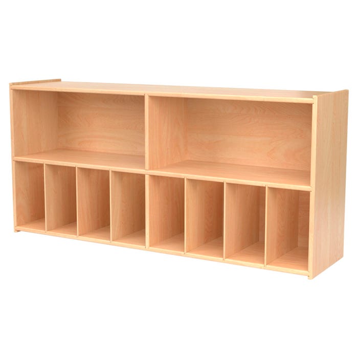 Childcraft Wall Mounted Diaper Storage Unit, 47-3/4 x 11-3/4 x 22-5/8 Inches