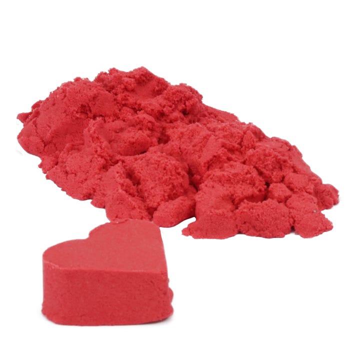 Childcraft Colored Mold and Play Sand, Red, 5-1/2 Pounds