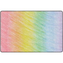 Childcraft ABC Furnishings Ombre Stripe Carpet, Rectangle 4002064