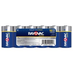 Rayovac Ultra Pro Alkaline C Batteries, 6 Pack 2133748