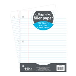 Notebooks, Loose Leaf Paper, Filler Paper, Item Number 2044705