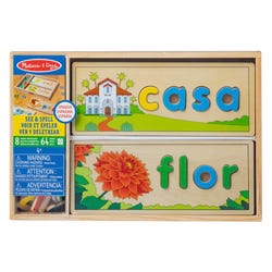 Melissa & Doug Spanish See & Spell 2132526