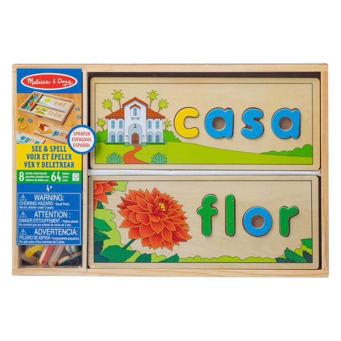 Melissa & Doug Spanish See & Spell