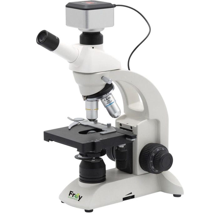 Frey Scientific Digital Monocular Microscope with Moticam X5 WiFi Camera, 15 Inches
