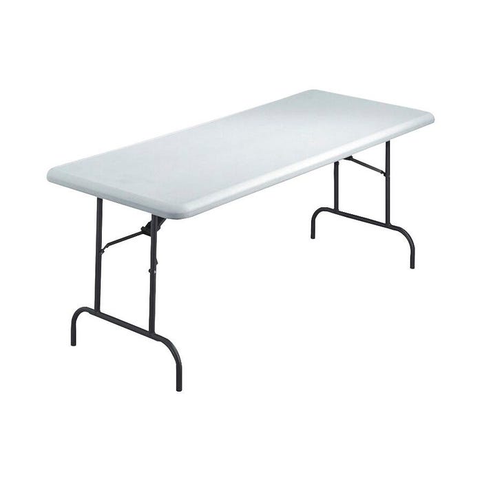 Iceberg Folding Table, Platinum