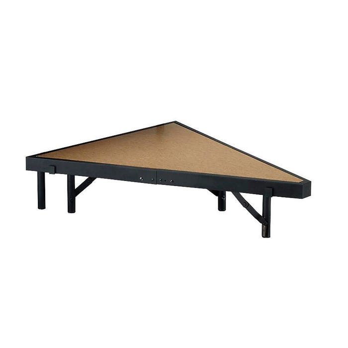 National Public Seating Portable Hardboard Stage Pie, 96 x 36 x 8