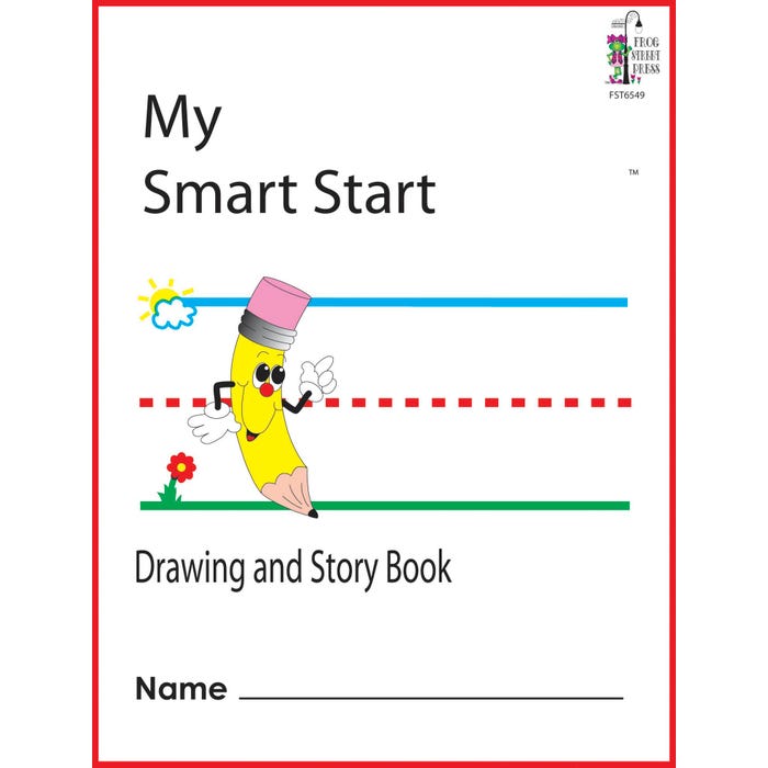 Teacher Created Resources Smart Start Drawing and Story Book, 8-1/2 x 11 Inches, 48 Pages