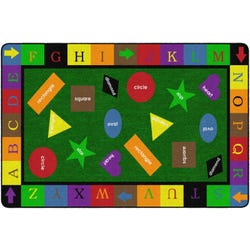Flagship Carpets Simple Shapes Carpet, Rectangle 4002343