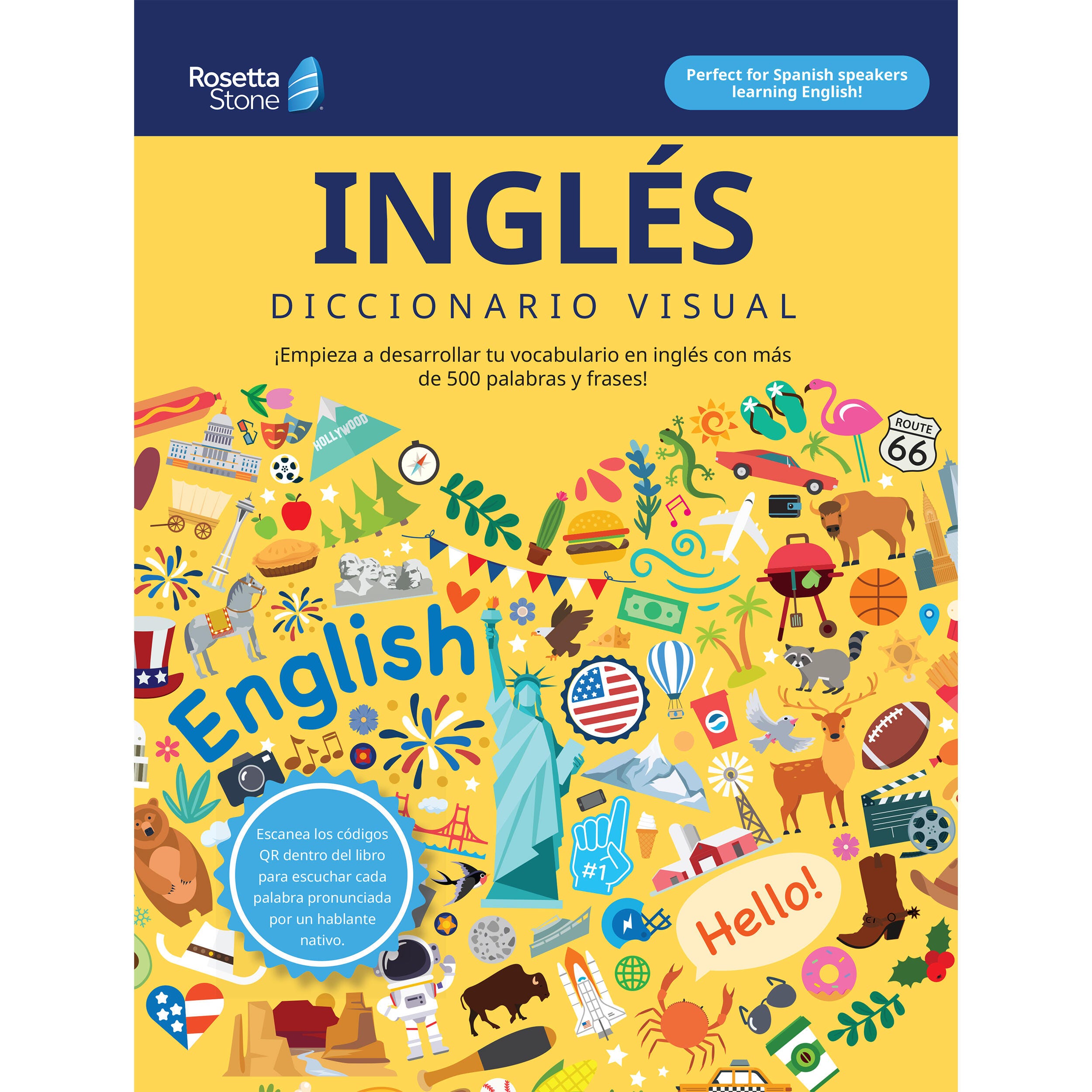 Image for Carson Dellosa Rosetta Stone Inglés Diccionario Visual from School Specialty