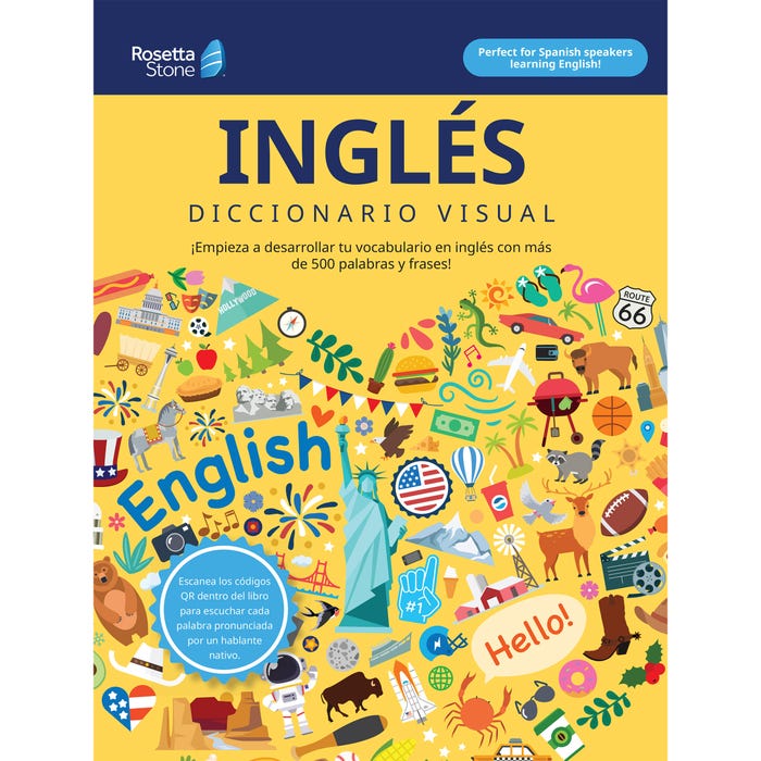 Carson Dellosa Rosetta Stone Inglés Diccionario Visual