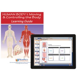 Newpath Learning Moving and Controlling the Human Body Student Learning Guide with Online Lesson, Item Number 2087505