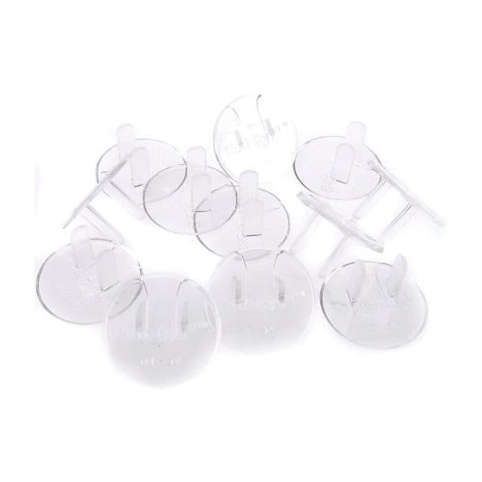 Mommy's Helper Outlet Covers, Clear, Pack of 36