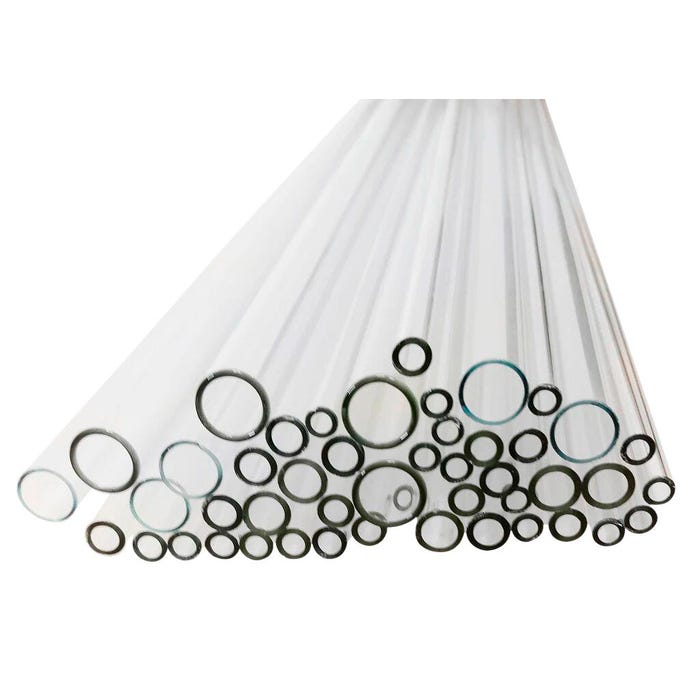 Ginsberg Scientific Flint Glass Tubing - Assorted Sizes