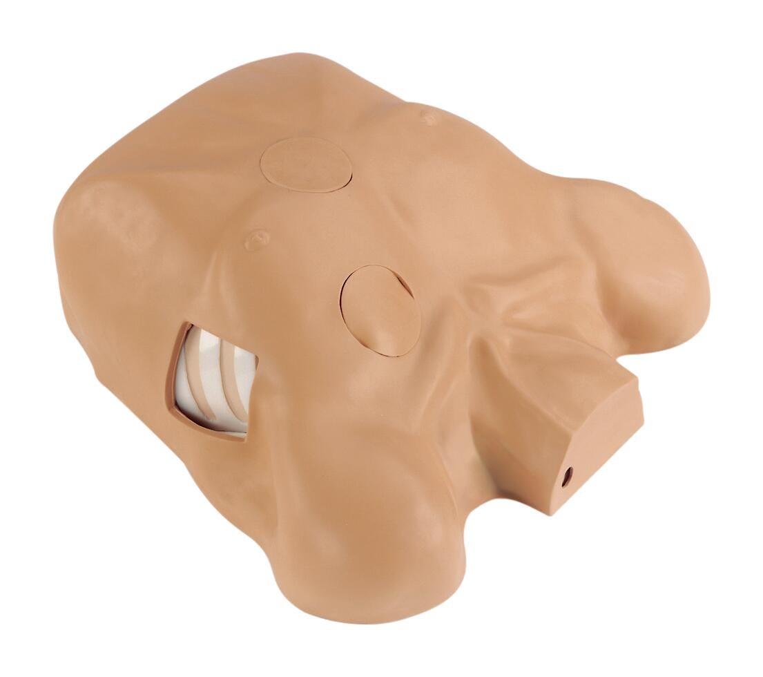 Life/form® Pericardiocentesis Simulator with Chest Tube and Pneumothorax