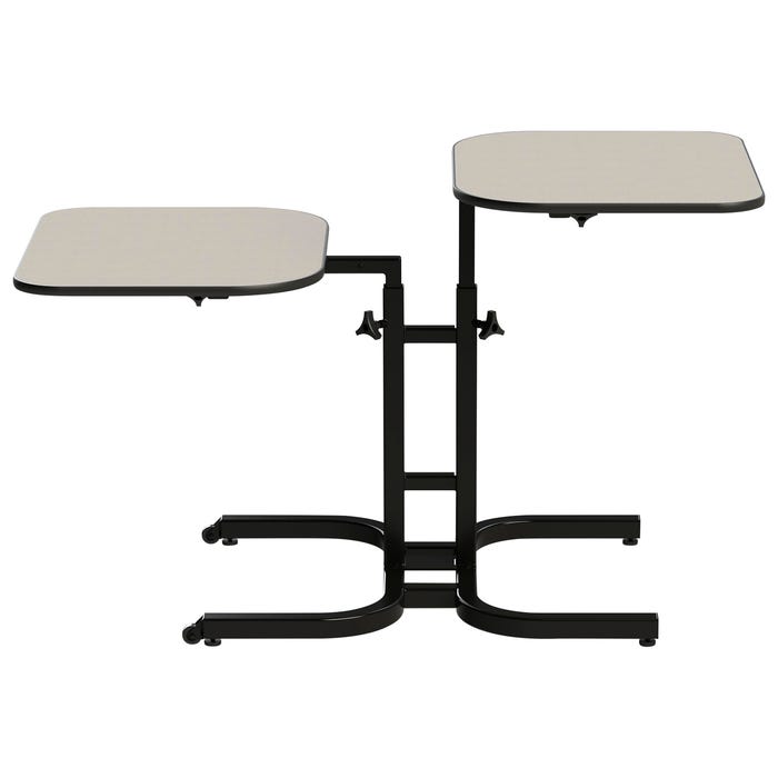 ComforTek Butterfly Wheelchair Accessible Desk, 26 X 48 to 60 X 26 to 36 in, Gray